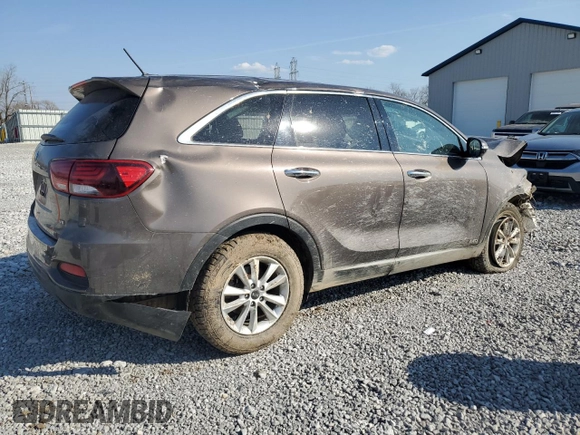 2020 Kia Sorento LX V6 with VIN 5XYPGDA53LG613403, listed as a Copart auction lot 48619245 with 0 mi miles and Salvage Title. Bid and sale history available at carsss.com. Image 3.