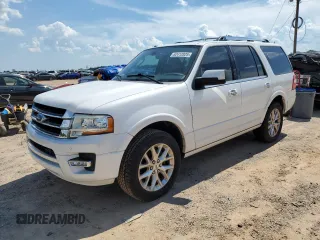 2015 Ford Expedition Limited z VIN 1FMJU1KTXFEF06531, wystawiony jako Copart lot #62412825 z przebiegiem 157 721 mil mil oraz Szkoda całkowita • Salvage title. Historia ofert i sprzedaży dostępna na DreamBid. Obrazek 1.