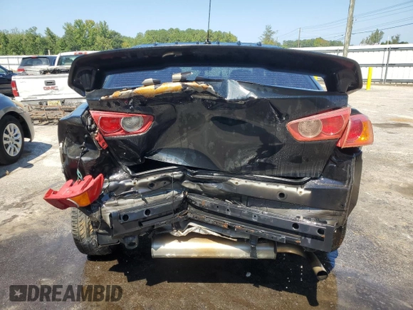 2010 Mitsubishi Lancer ES with VIN JA32U2FUXAU032370, listed as a Copart auction lot 71780454 with 225,280 mi miles and Salvage Title. Bid and sale history available at carsss.com. Image 6.