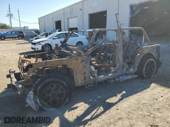 2023 Jeep Wrangler Sport S with VIN 1C4HJXDN3PW509506, listed as a Copart auction lot 80111274 with Not Provided miles and Non Repairable. Bid and sale history available at DreamBid. Image 1.