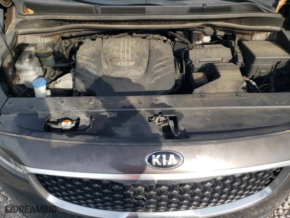 2016 Kia Sedona LX with VIN KNDMB5C1XG6085868, listed as a Copart auction lot 42879995 with 143,570 mi miles and Clean Title. Bid and sale history available at carsss.com. Image 12.