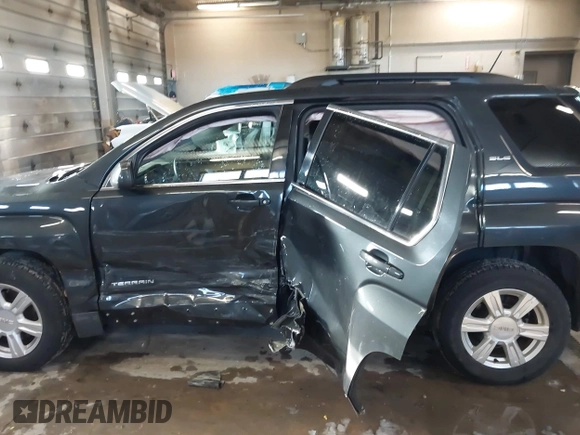 2014 GMC Terrain SLE z VIN 2GKFLRE35E6327621, wystawiony jako IAAI lot #41868131 z przebiegiem 110 612 mil mil oraz . Historia ofert i sprzedaży dostępna na DreamBid. Obrazek 14.