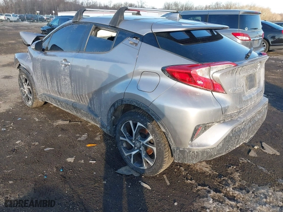 2020 Toyota C-HR LE with VIN NMTKHMBX7LR109333, listed as a IAAI auction lot 41346571 with 53,765 mi miles. Bid and sale history available at carsss.com. Image 3.