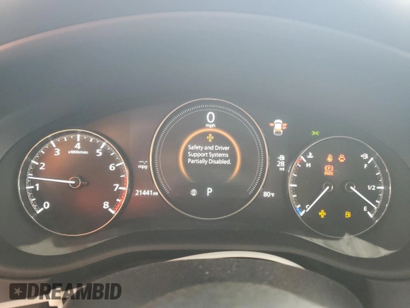 2023 Mazda CX-30 S Carbon Edition with VIN 3MVDMBCM9PM506691, listed as a Copart auction lot 55864895 with 21,441 mi miles and Salvage title. Bid and sale history available at DreamBid. Image 9.