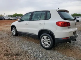 2013 Volkswagen Tiguan S with VIN WVGAV3AX2DW620818, listed as a Copart auction lot 53974985 with 135,075 mi miles and Salvage title. Bid and sale history available at DreamBid. Image 2.