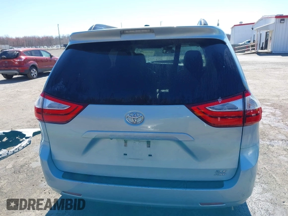 2017 Toyota Sienna with VIN 5TDDZ3DC9HS164773, listed as a IAAI auction lot 41811899 with 100,301 mi miles and . Bid and sale history available at DreamBid. Image 16.