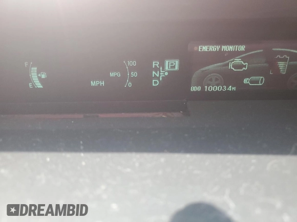 2013 Toyota Prius One z VIN JTDKN3DU1D1623197, wystawiony jako Copart lot #59472015 z przebiegiem 100 034 mil mil oraz Szkoda całkowita • Salvage title. Historia ofert i sprzedaży dostępna na DreamBid. Obrazek 9.