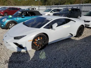 2021 Lamborghini Huracan z VIN ZHWUF5ZF6MLA16836, wystawiony jako Copart lot #74123614 z przebiegiem Nie podano mil oraz Szkody całkowita. Historia ofert i sprzedaży dostępna na DreamBid. Obrazek 1.