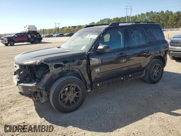2021 Ford Bronco Sport Big Bend z VIN 3FMCR9B64MRA83605, wystawiony jako Copart lot #49481925 z przebiegiem 47 768 mil mil oraz Szkoda całkowita • Salvage title. Historia ofert i sprzedaży dostępna na DreamBid. Obrazek 1.
