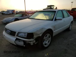 1999 Audi A8 with VIN WAUBG34D7XN002535, listed as a Copart auction lot 84194304 with 108,491 mi miles and Salvage title. Bid and sale history available at DreamBid. Image 1.