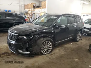 2024 Cadillac XT6 AWD Premium Luxury with VIN 1GYKPDRS8RZ706118, listed as a Copart auction lot 50127425 with 36,025 mi miles and Salvage Title. Bid and sale history available at DreamBid. Image 1.