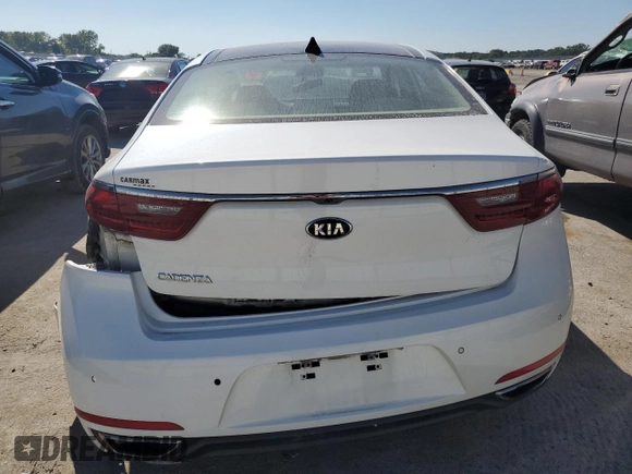 2017 Kia Cadenza Technology with VIN KNALC4J17H5069914, listed as a Copart auction lot 69973524 with 0 mi miles and Salvage Title. Bid and sale history available at carsss.com. Image 6.