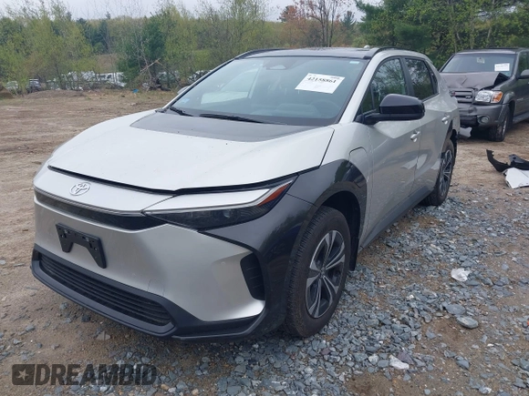 2024 Toyota bZ4X XLE with VIN JTMABACA2RA070129, listed as a IAAI auction lot 42158861 with 12,269 mi miles and . Bid and sale history available at DreamBid. Image 20.