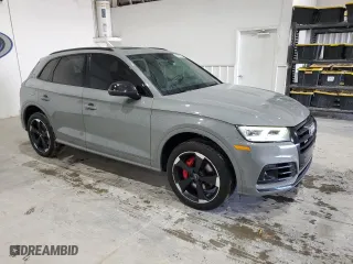 2019 Audi SQ5 Prestige with VIN WA1C4AFY0K2069437, listed as a Copart auction lot 50555525 with 80,485 mi miles and Clean Title. Bid and sale history available at carsss.com. Image 4.