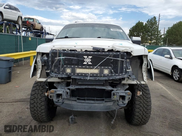 2013 Ford F-150 XL with VIN 1FTFW1ET0DKF55929, listed as a Copart auction lot 60686355 with 181,352 mi miles and Salvage title. Bid and sale history available at DreamBid. Image 5.