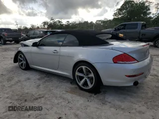 2010 BMW 6 Series 650i with VIN WBAEB5C56AC225685, listed as a Copart auction lot 86904014 with 36,214 mi miles and Salvage Title. Bid and sale history available at carsss.com. Image 2.