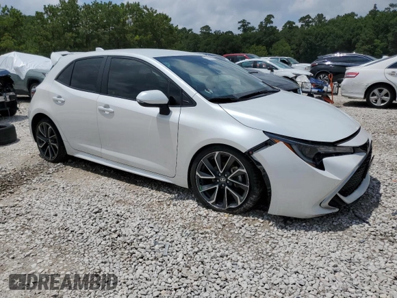 2021 Toyota Corolla Hatchback XSE with VIN JTNC4MBE4M3137749, listed as a Copart auction lot 56850654 with 37,791 mi miles and Clean Title. Bid and sale history available at carsss.com. Image 4.