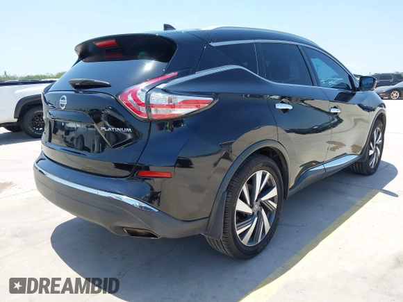 2018 Nissan Murano S z VIN 5N1AZ2MG4JN148844, wystawiony jako IAAI lot #42193100 z przebiegiem 70 104 mil mil oraz . Historia ofert i sprzedaży dostępna na DreamBid. Obrazek 4.