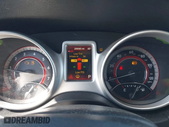 2016 Dodge Journey SXT with VIN 3C4PDCBGXGT123087, listed as a IAAI auction lot 41869667 with 256,583 mi miles. Bid and sale history available at carsss.com. Image 7.