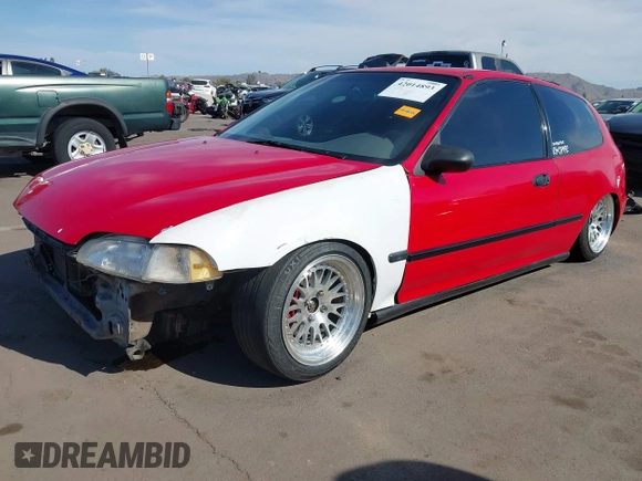 1994 Honda Civic with VIN 2HGEH2461RH526754, listed as a IAAI auction lot 42014893 with 254,475 mi miles and . Bid and sale history available at DreamBid. Image 17.