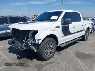 2017 Ford F-150 XL with VIN 1FTEW1CG1HFB66913, listed as a IAAI auction lot 41860989 with 50,539 mi miles. Bid and sale history available at carsss.com. Image 23.