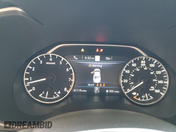 2023 Nissan Maxima SV с VIN 1N4AA6CVXPC511712, выставлен на аукционе Copart как лот 54992095 с пробегом 41 118 миль миль и Чистый • Clean title. История ставок и продаж доступна на DreamBid. Изображение 9.