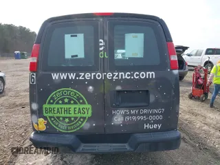 2016 Chevrolet Express Cargo Van with VIN 1GCZGHFF1G1247447, listed as a IAAI auction lot 41432611 with 111,432 mi miles. Bid and sale history available at carsss.com. Image 16.