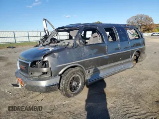 2007 GMC Savana Cargo Van YF7 Upfitter with VIN 1GDFH15T371201662, listed as a Copart auction lot 77485104 with 0 mi miles and Non Repairable. Bid and sale history available at carsss.com. Image 1.