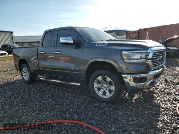 2019 Ram 1500 Laramie with VIN 1C6SRFDT3KN860915, listed as a Copart auction lot 85208584 with 118,902 mi miles and Salvage Title. Bid and sale history available at carsss.com. Image 4.
