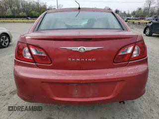 2007 Chrysler Sebring with VIN 1C3LC46K37N609783, listed as a Copart auction lot 51489875 with 196,336 mi miles and Salvage Title. Bid and sale history available at DreamBid. Image 6.