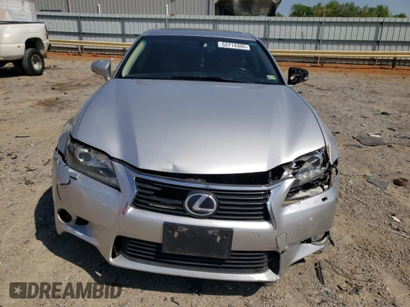 2014 Lexus GS 350 with VIN JTHCE1BL3E5023101, listed as a Copart auction lot 53714395 with 158,647 mi miles and Salvage title. Bid and sale history available at DreamBid. Image 5.
