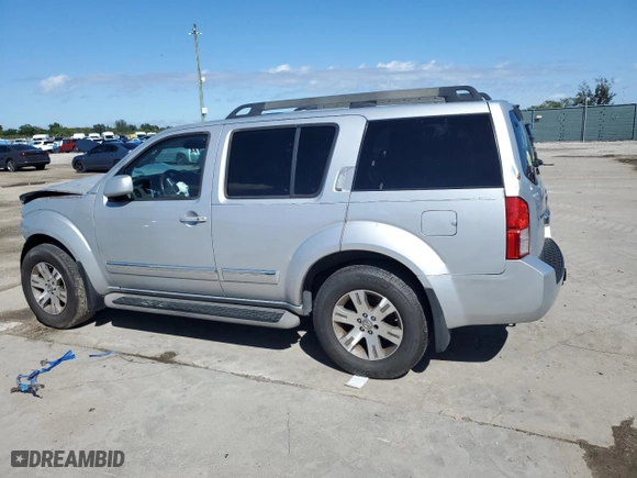 2011 Nissan Pathfinder SV with VIN 5N1AR1NN8BC626591, listed as a Copart auction lot 46791075 with 140,042 mi miles and Salvage Title. Bid and sale history available at carsss.com. Image 2.