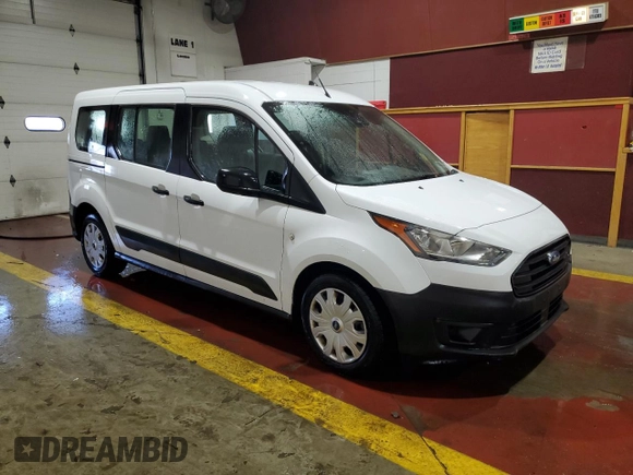 2021 Ford Transit Connect XL with VIN NM0GS9E25M1485871, listed as a Copart auction lot 55104065 with 113,301 mi miles and Clean title. Bid and sale history available at DreamBid. Image 4.