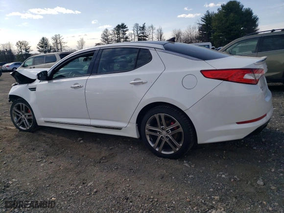 2013 Kia Optima SX w/Limited Pkg with VIN 5XXGR4A60DG138186, listed as a Copart auction lot 50571865 with 174,498 mi miles and Salvage Title. Bid and sale history available at carsss.com. Image 2.