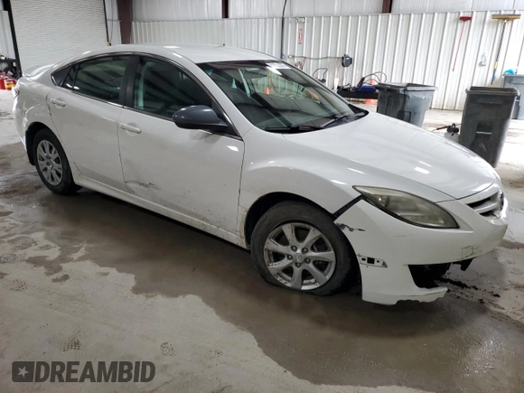 2010 Mazda 6 i Sport with VIN 1YVHZ8BH8A5M42047, listed as a Copart auction lot 51995225 with 187,217 mi miles and Salvage Title. Bid and sale history available at carsss.com. Image 4.