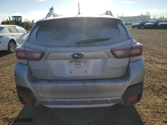 2022 Subaru Crosstrek with VIN JF2GTABC1N8266043, listed as a Copart auction lot 78617054 with 76,137 mi miles and Clean Title. Bid and sale history available at carsss.com. Image 6.