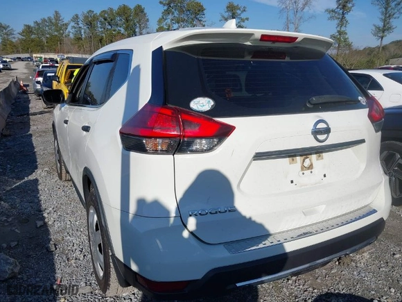 2017 Nissan Rogue SV with VIN JN8AT2MT9HW130772, listed as a IAAI auction lot 41299627 with 128,172 mi miles. Bid and sale history available at carsss.com. Image 3.