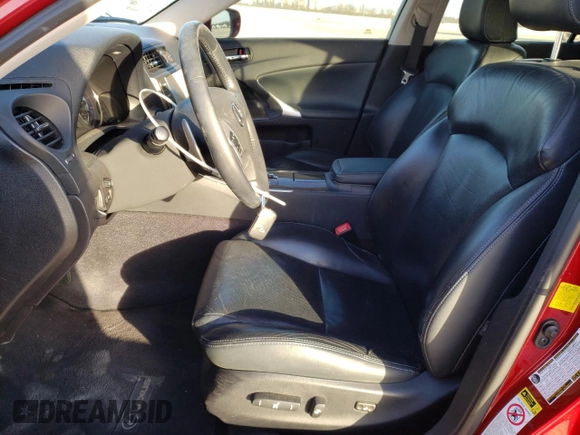 2011 Lexus IS 250 z VIN JTHBF5C2XB5153569, wystawiony jako Copart lot #49064555 z przebiegiem 131 210 mil mil oraz Szkoda całkowita • Salvage title. Historia ofert i sprzedaży dostępna na DreamBid. Obrazek 7.