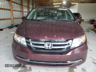 2014 Honda Odyssey EX-L with VIN 5FNRL5H64EB030633, listed as a Copart auction lot 57848505 with 160,496 mi miles and Salvage title. Bid and sale history available at DreamBid. Image 5.