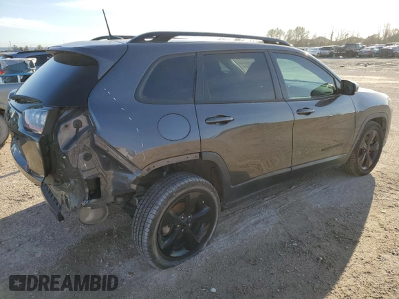 2020 Jeep Cherokee Latitude Plus with VIN 1C4PJLLBXLD573687, listed as a Copart auction lot 46912455 with 60,240 mi miles and Salvage Title. Bid and sale history available at carsss.com. Image 3.