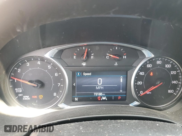 2021 GMC Terrain SLE with VIN 3GKALMEV0ML357375, listed as a Copart auction lot 68809014 with 73,186 mi miles and Salvage title. Bid and sale history available at DreamBid. Image 9.