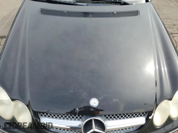 2007 Mercedes-Benz CLK-Class 5.5L with VIN WDBTJ72HX7F216515, listed as a Copart auction lot 46517705 with 149,364 mi miles and Salvage Title. Bid and sale history available at carsss.com. Image 12.