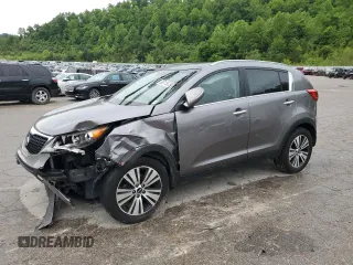 2016 Kia Sportage EX with VIN KNDPCCAC8G7864957, listed as a Copart auction lot 55315635 with Not provided miles and Salvage title. Bid and sale history available at DreamBid. Image 1.