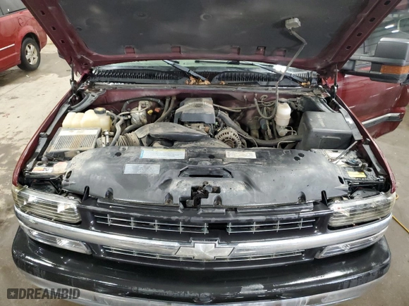 2000 Chevrolet Silverado 2500 LS with VIN 1GCGK29U2YE308909, listed as a Copart auction lot 45506425 with 190,456 mi miles and Salvage Title. Bid and sale history available at carsss.com. Image 11.