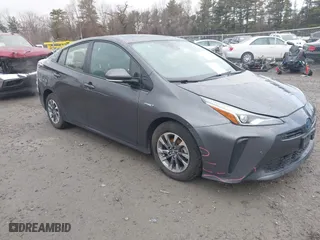 2019 Toyota Prius L Eco with VIN JTDKARFU7K3077941, listed as a IAAI auction lot 41865759 with 254,612 mi miles. Bid and sale history available at carsss.com. Image 1.