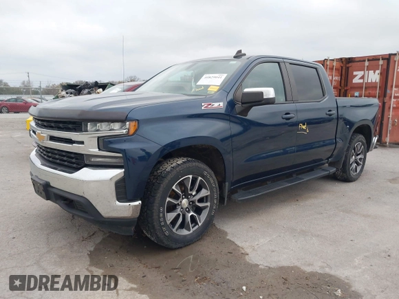2019 Chevrolet Silverado 1500 LT with VIN 3GCUYDED0KG134986, listed as a IAAI auction lot 40829041 with Not Provided miles. Bid and sale history available at carsss.com. Image 2.