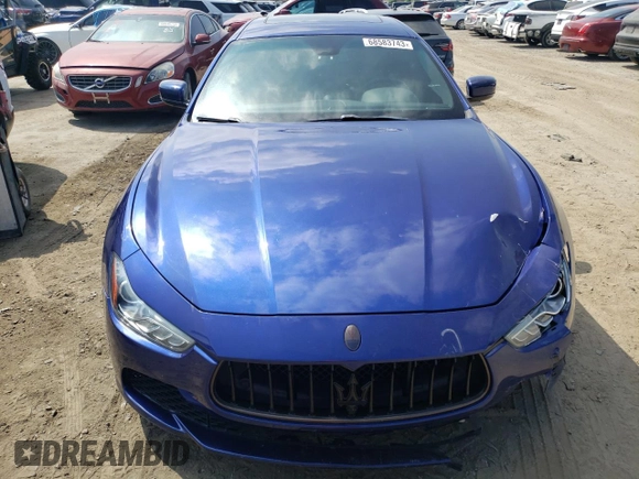 2015 Maserati Ghibli S Q4 with VIN ZAM57RTA6F1143107, listed as a Copart auction lot 68583743 with 70,264 mi miles. Bid and sale history available at carsss.com. Image 5.