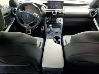 2022 Lexus IS 350 F Sport with VIN JTHGZ1B25N5052497, listed as a Copart auction lot 59523435 with 72,185 mi miles and Salvage title. Bid and sale history available at DreamBid. Image 8.