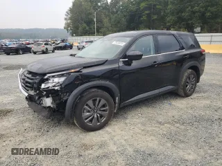2023 Nissan Pathfinder S z VIN 5N1DR3AC9PC218234, wystawiony jako Copart lot #73536874 z przebiegiem 24 322 mil mil oraz Szkoda całkowita • Salvage title. Historia ofert i sprzedaży dostępna na DreamBid. Obrazek 1.