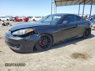 2008 Hyundai Tiburon GT z VIN KMHHN66F18U295838, wystawiony jako Copart lot #51972325 z przebiegiem 147 626 mil mil oraz Szkoda całkowita • Salvage title. Historia ofert i sprzedaży dostępna na DreamBid. Obrazek 1.
